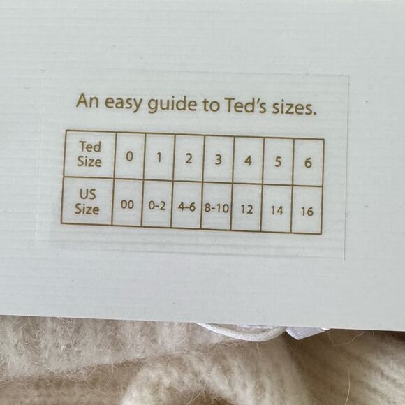 Ted Baker London Rosi Wool Blend Rhinestone Embellished Buttons Cardigan NWT  16 - Picture 12 of 14